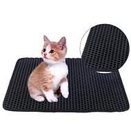 Surtep cat litter tray, black, 30 × 45 cm - WC předložka pro kočky