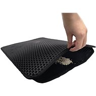 Surtep cat litter tray, black, 45 × 60 cm - Litter Box Accessories