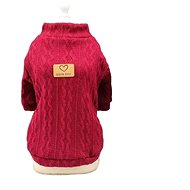 Surtep sweater / hoodie for dog Love You, red - Dog Clothes