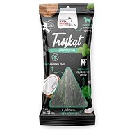 Syta micha Dental triangle with activated charcoal 13 cm - 2 pcs - Dog Treats