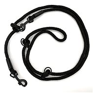 PafDog switchable adjustable leash 14 mm, 5 m, black - Leash
