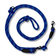 PafDog switchable adjustable leash 10 mm, blue brindle - Leash