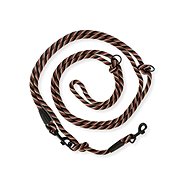 PafDog switchable adjustable leash 10 mm, 2 m, brindle - Leash
