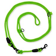 PafDog switchable adjustable leash 8 mm, light green - Leash
