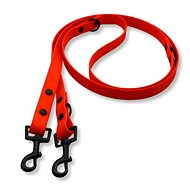 PafDog switchable waterproof leash 20 mm, 4 m, red - Leash