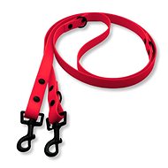 PafDog switchable waterproof leash 20 mm, 4 m, neon pink - Leash