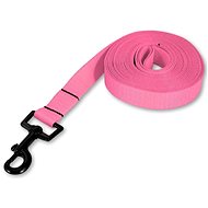 PafDog ultralight tracking leash flat with hand loop 20 mm, light pink - Leash
