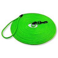 PafDog ultralight tracking leash 6mm with hand loop, 20 m, light green - Leash