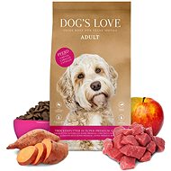 Dog's Love Equine Adult 2kg - Dog Kibble