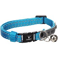 Flamingo Jaggo Obojek pro kočky modrý - Cat Collar