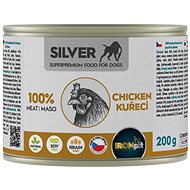 IRONpet Silver Dog Kuřecí 100% 200 g - Konzerva pro psy