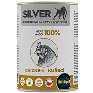 IRONpet Silver Dog Kuřecí 100% 400 g - Konzerva pro psy