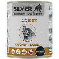 IRONpet Silver Dog Kuřecí 100% 800 g - Konzerva pro psy