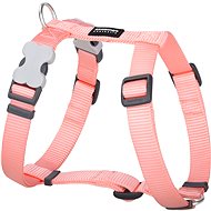 Red Dingo Harness 25 mm × 56 - 80 cm, pastel orange - Harness