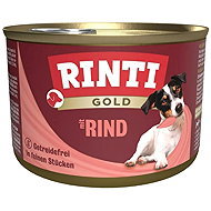 Finnern Rinti Gold Canned Beef 4 × 185 g - Canned Dog Food