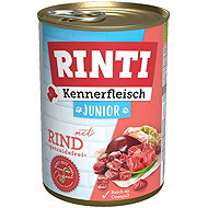 Finnern Rinti Junior Canned Beef 3 × 400 g - Canned Dog Food