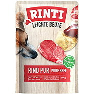 Finnern Rinti Leichte Beute Beef Capsule 3 × 400 g - Dog Food Pouch