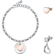 La Petite Story Gift set bracelet and two single earrings, steel LPS20ASD04 - Jewellery Gift Set