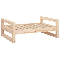 SHUMEE Dog bed 75,5 × 55,5 × 28 cm solid pine - Pet Bed
