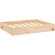 SHUMEE Dog bed 61,5 × 49 × 9 cm solid pine - Pet Bed