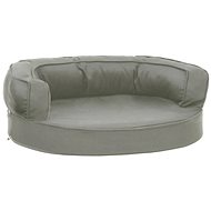 SHUMEE Ergonomic dog bed 60 × 42 cm linen grey - Pet Bed
