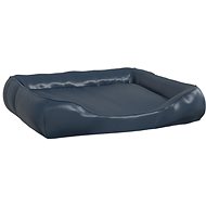 SHUMEE Dog bed dark blue 80 × 68 × 23 cm artificial leather - Pet Bed