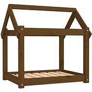 SHUMEE Dog bed honey brown 71 × 55 × 70 cm solid pine - Pet Bed
