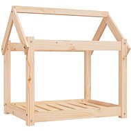 SHUMEE Dog bed 71 × 55 × 70 cm solid pine - Pet Bed