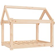 SHUMEE Dog bed 81 × 60 × 70 cm solid pine - Pet Bed
