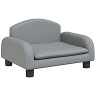 SHUMEE Dog bed light grey 50 × 40 × 30 cm textile - Pet Bed