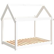 SHUMEE Dog bed white 101 × 70 × 90 cm solid pine - Pet Bed