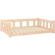 SHUMEE Dog bed 105,5 × 75,5 × 28 cm solid pine - Pet Bed