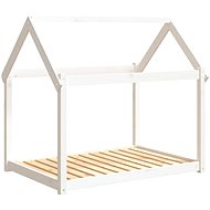 SHUMEE Dog bed white 111 × 80 × 100 cm solid pine - Pet Bed