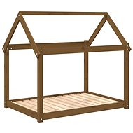 SHUMEE Dog bed honey brown 111 × 80 × 100 cm solid pine - Pet Bed