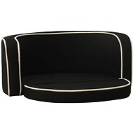 SHUMEE Sofa bed for dogs black 76 × 71 × 30 cm washable only - Pet Bed