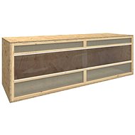 Composite wood terrarium 144 × 46 × 48 cm - Terrarium
