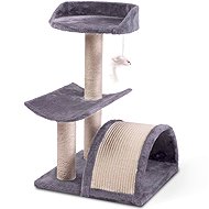 Pethaus Cat scratching post DR-264 with mouse, 58 cm, grey - Cat Scratcher