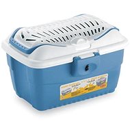 Stefanplast Gulliver Mini 40 × 30 × 24 cm white/blue - Transport Box for Rodents