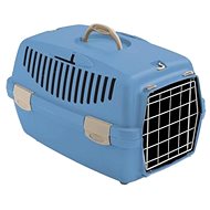 Stefanplast Gulliver 1 - 48 × 32 × 31 cm blue, metal door - Dog Carriers