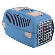 Stefanplast Gulliver 2 - 55 × 36 × 35 cm blue, plastic door - Dog Carriers