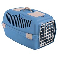 Stefanplast Gulliver 3 - 61 × 40 × 38 cm blue, plastic door - Dog Carriers