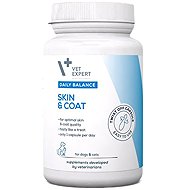 VET EXPERT Skin & Coat 50 capsules - Food Supplement for Dogs
