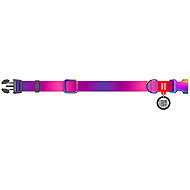 WAUDOG Collar nylon Gradient purple-pink QR - Dog Collar