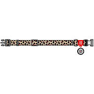 WAUDOG Leopard QR nylon collar (L/33-49 cm/2.5 cm) - Dog Collar