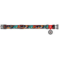 WAUDOG Nylon Monster Collar QR (XL/37-58 cm/2,5 cm) - Dog Collar