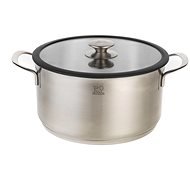 Peugeot Casserole, 20cm, Stainless-Steel Pot with Glass Cover - Pot
