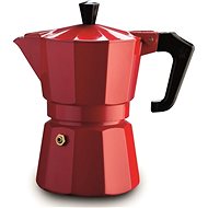 Pezzetti ItalExpress for 6 Cups, Red - Moka Pot