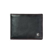 Men's leather wallet SEGALI 907 114 026 black/red - Wallet