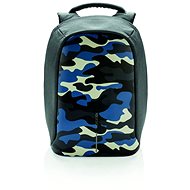 XD Design Bobby anti-theft backpack 14", camouflage blue - Laptop Backpack