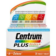 CENTRUM Plus Ginseng & Ginkgo 30 Tablets - Multivitamin